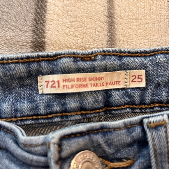 Levi’s High Rise Skinny 721 - Picture 2 of 3